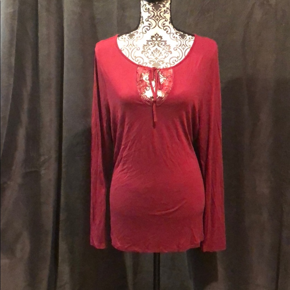 Maroon blouse